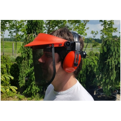 Face protection with headphones NEVADA Face protection with headphones NEVADA