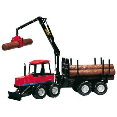 Tractor forwarder with trailer Valmet 860 273 Tractor forwarder with trailer Valmet 860 273