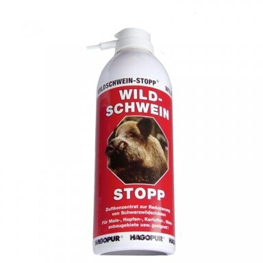 Product from the boars 'WILD-SCHWEIN-STOPP' (red)