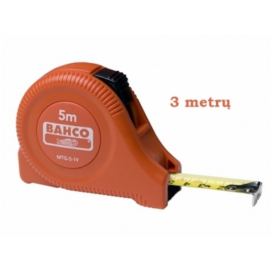 Measuring tape 'BAHCO' MTG-3-16