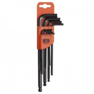 BAHCO hex key set 9 pcs. BAHCO hex key set 9 pcs.