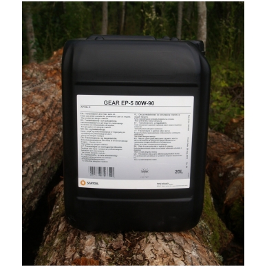 Gear oil GEAR EP-5 80W-90 20 L 'Statoil' Gear oil GEAR EP-5 80W-90 20 L 'Statoil'