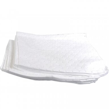 Oil absorbing mats
