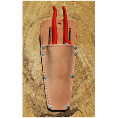 Leather holster 'PROFIFOREST' for professional pruning shear
