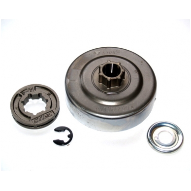 Clutch drum STIHL (MS170-250) .3/8 star is replaced Clutch drum STIHL (MS170-250) .3/8 star is replaced