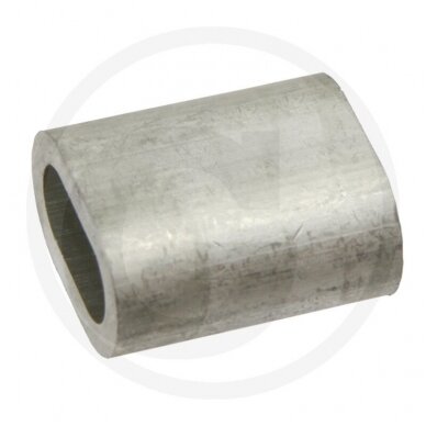 Aluminium ferrule for 11 mm forestry cable Aluminium ferrule for 11 mm forestry cable