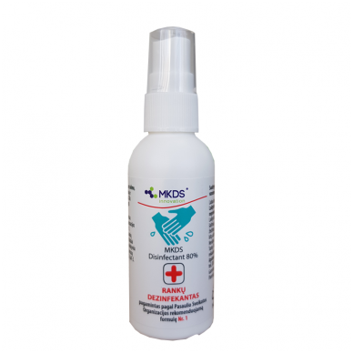 Desinfectant hand fluid MKDS DISINFECTANT 80%, 60 ml Desinfectant hand fluid MKDS DISINFECTANT 80%, 60 ml