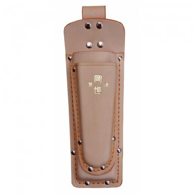 Double leather case for pruning shears and saw 130 OKATSUNE Double leather case for pruning shears and saw 130 OKATSUNE