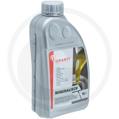 GRANIT 2-stroke oil Mineral-based, red GRANIT 2-stroke oil Mineral-based, red
