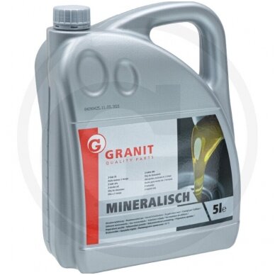 GRANIT 2-stroke oil Mineral-based, red GRANIT 2-stroke oil Mineral-based, red