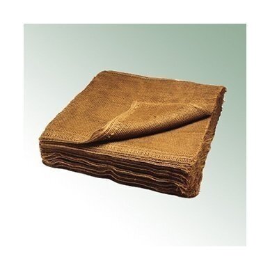 Jute fabric for roots tieing 70 cmx 70 cm (100 vnt.)