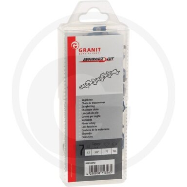 GRANIT Endurance Cut Saw chain 3/8 1,5 72E DP
