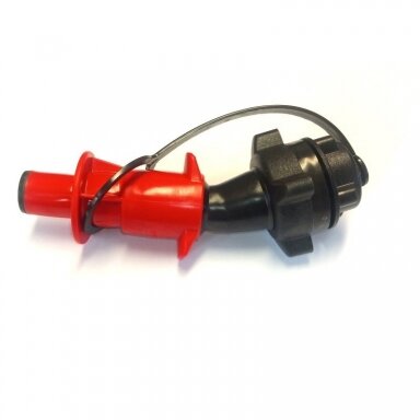 Quick fill valve for fuel canister RP