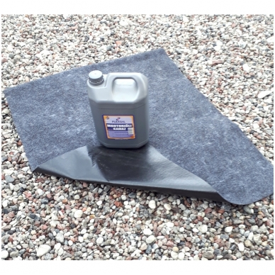 Oil products collecting mat Oil products collecting mat