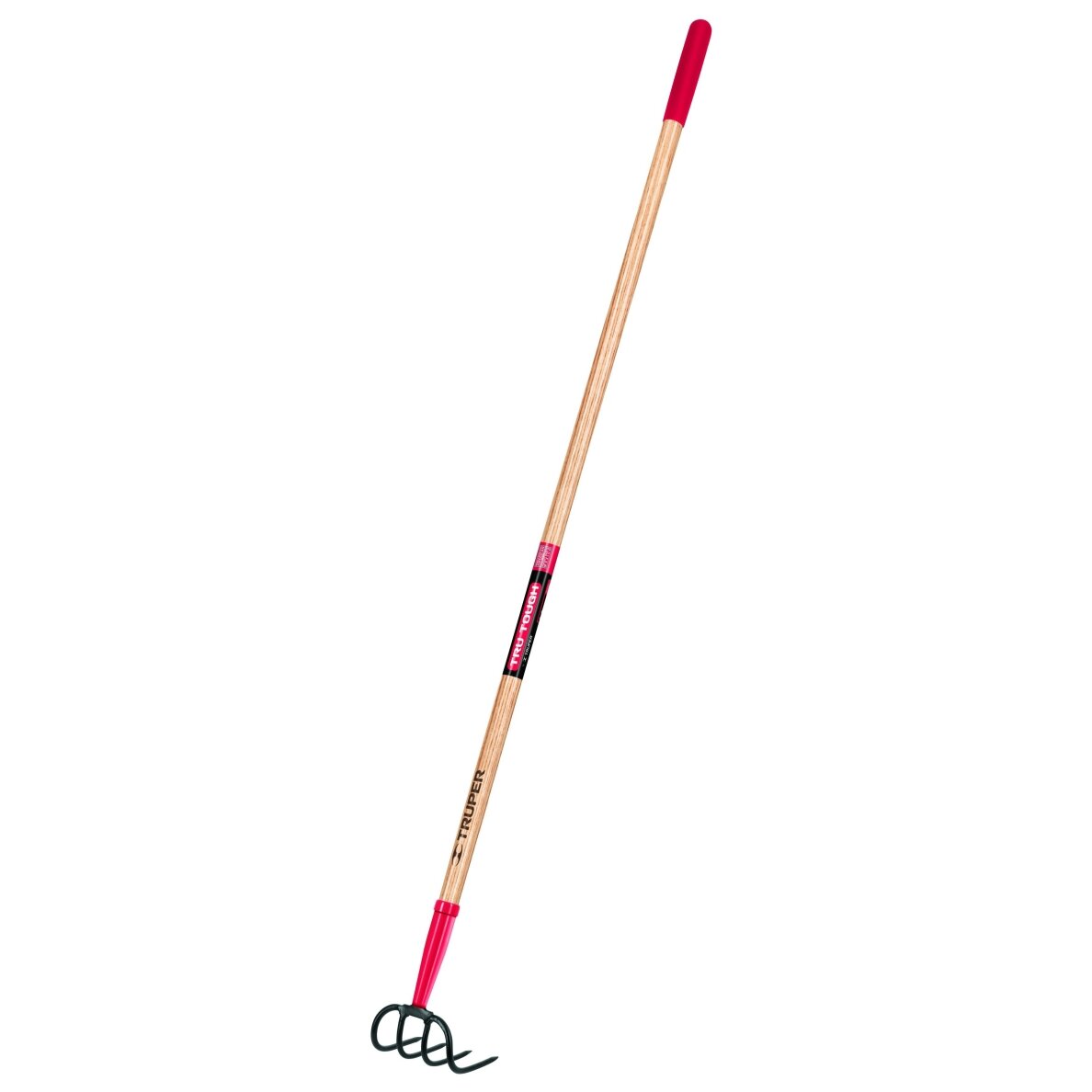 Cultivator with wooden handle, 4 tines Truper® Cultivator with wooden handle, 4 tines Truper®