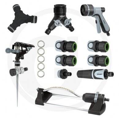 GRANIT BLACK EDITION Irrigation expansion set GRANIT BLACK EDITION Irrigation expansion set