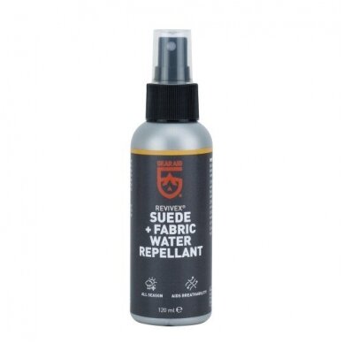 ReviveX® nubuck, suede & fabric waterproofing spray, 117 ml