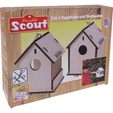 Happy People Scout 2-in-1 birdhouse Happy People Scout 2-in-1 birdhouse
