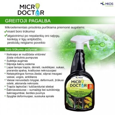 Microdoctor B, spraying measure with borium, 1 L Microdoctor B, spraying measure with borium, 1 L