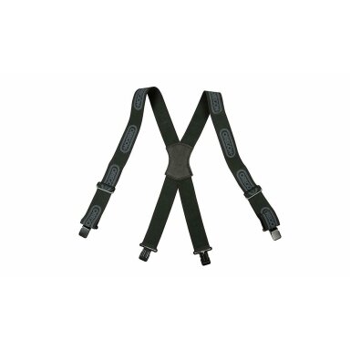 Black Logger Braces with Metal Clips Black Logger Braces with Metal Clips