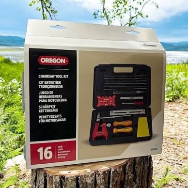 Oregon's premium universal, portable chainsaw sharpening kit 1 Oregon's premium universal, portable chainsaw sharpening kit 1