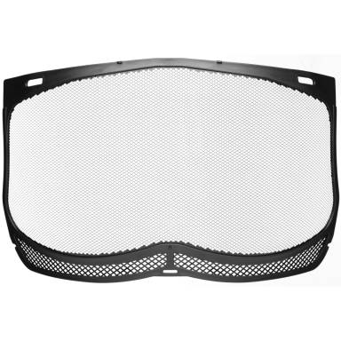 Helmet visor "Husqvarna" metal