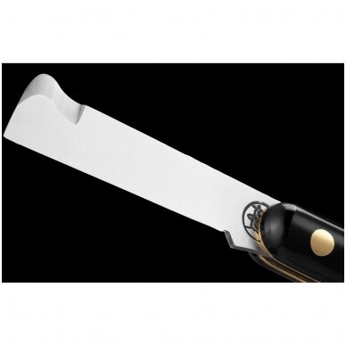 Grafting (sharpening) knife Due Buoi 202P left-handed - Bohler N690 stainless steel 4