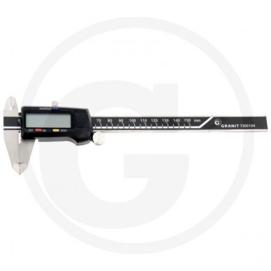 GRANIT BLACK EDITION Digital vernier calipers 0 - 150 mm