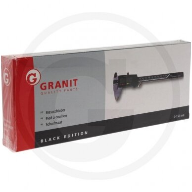 GRANIT BLACK EDITION Digital vernier calipers 0 - 150 mm 2