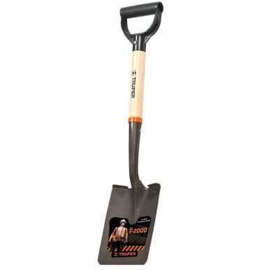 Garden shovel with small D-type handle TRUPER 17194 Garden shovel with small D-type handle TRUPER 17194