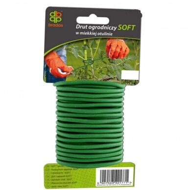 Plastic rope for trees fastening SOFT 3 mmx8 m