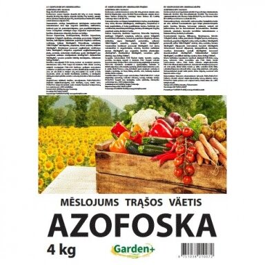 azofoska Garden+ 4 kg azofoska Garden+ 4 kg