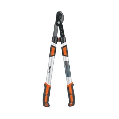 Truper Expert bypass loppers with forged steel head and telescopic aluminium handles, 74cm Truper Expert bypass loppers with forged steel head and telescopic aluminium handles, 74cm